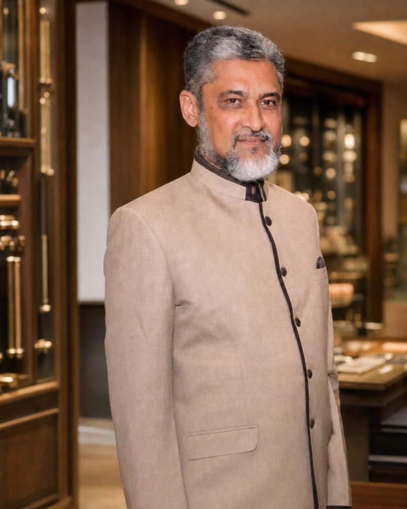 Idris Bharmal, founder of Bharmal Hardware Khazana