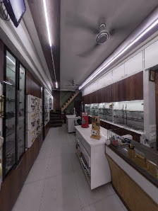 Interior aisle of Bharmal Hardware Khazana in Surat